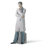 Фигурка Lladro Доктор, мужчина 10х31 см, фарфор