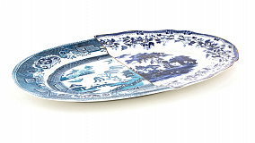 Блюдо Seletti Гибрид Диомира 37x24,8 см