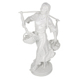 Фигурка Meissen Кореянка, Александр Штрук, 1953г 30 см, п/к
