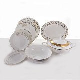 Столовый сервиз на 6 персон Platinum, Blumarine