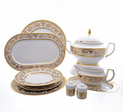 Столовый сервиз на 6 персон Imperial White Gold