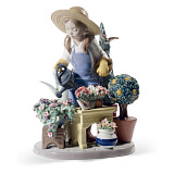 Фигурка Lladro В моем саду 18х25 см, фарфор