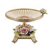Ваза для фруктов 21см "Rosaperla", 46892
