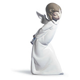 Фигурка Lladro Любопытный ангел 12x24 см, фарфор