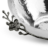 Ваза для фруктов 29см."Black Orchid"