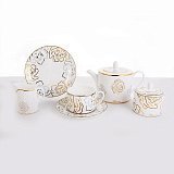 Чайный сервиз на 6 персон Platinum, Blumarine
