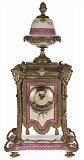 Часы 58см, коллекция фарфор с бронзой