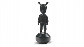Фигурка Lladro Гость черный 11х30 см, фарфор