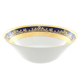 Набор салатников Falkenporzellan Constanza Cobalt Gold 19см