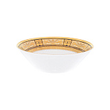 Набор салатников на 6 персон Falkenporzellan Diadem Black Creme Gold 19см