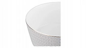 Столовый сервиз на 6 персон Decor de table Вола платина, 26 предметов