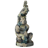 Фигурка Meissen 41см Три мудрые обезьяны в камуфляже (лим.вып.25 штук, 2019г.)