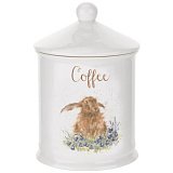 Банка для кофе с крышкой Royal Worcester "Забавная фауна" 14,5см