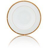 Тарелка суповая Noritake "Рочель,золотой кант" 21,5см