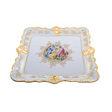 Блюдо Queen's Crown Мадонна перламутр 32x32