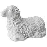 Фигурка Meissen 10 см Отдыхающий овен, Эрих Ойме