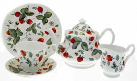 Чайный сервиз на 6 персон Альпийская земляника