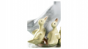 Фигурка Lladro Приветствие 10x12 см, фарфор