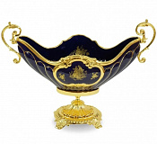 Ваза настольная 53*38*h25,5см Amante blu