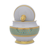 Сахарница VALENCIA SELADON Gold