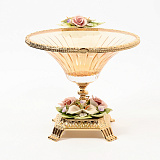 Конфетница на ножке 35*h30см "Rosaperla", 36294