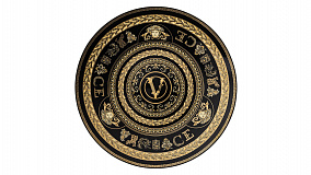 Тарелка подстановочная Rosenthal Versace Virtus Gala 33 см, черная