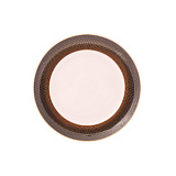 Набор тарелок Falkenporzellan Deluxe Shape - Rio Black Gold 22,5см