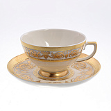 Чайный набор на 6 персон Imperial Creme Gold Constanza 220мл