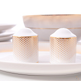 Столовый сервиз на 6 персон Rio White Gold (Deluxe Shape), без супника