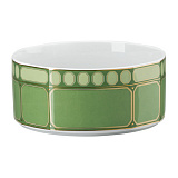 Салатник порционный Rosenthal Сваровски 14 см, фарфор, зеленый