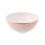 Набор салатников Falkenporzellan Deluxe Shape - Rio White Gold 13 см