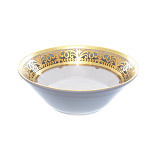 Набор салатников Falkenporzellan Arabesque Seladon Gold 14 см