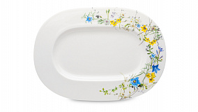 Столовый сервиз на 6 персон Rosenthal "Альпийские цветы", 21 предмет