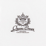 Набор тарелок на 6 персон, 18 предметов Queen's Crown Золотая роза